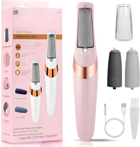 Rechargeable Foot Callus Remover With 1 Extra Head | Foot Pedi | Grinder For Soft Skin | Find Back Feet Care