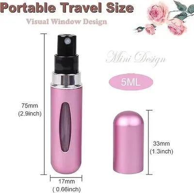 10 Pcs Reusable Perfume Refiller