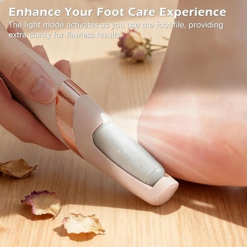 Rechargeable Foot Callus Remover With 1 Extra Head | Foot Pedi | Grinder For Soft Skin | Find Back Feet Care