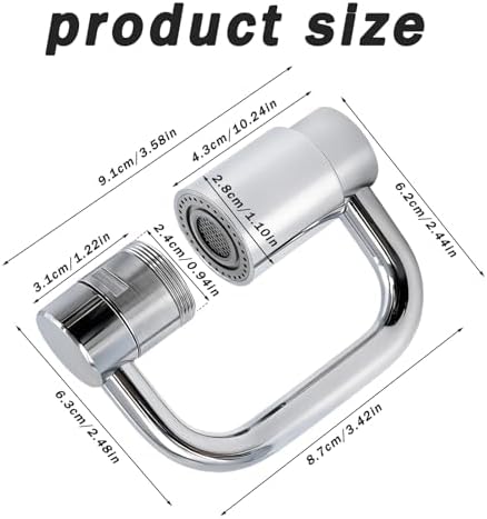 1080° Rotatable Kitchen & Bathroom Faucet