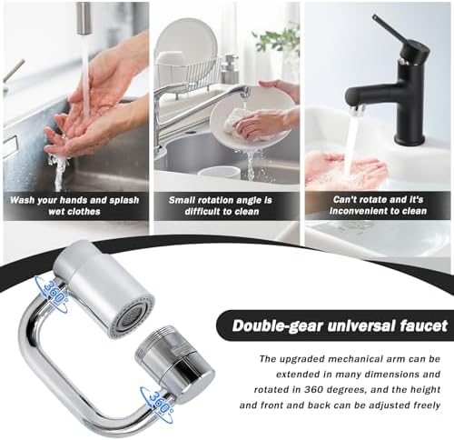 1080° Rotatable Kitchen & Bathroom Faucet