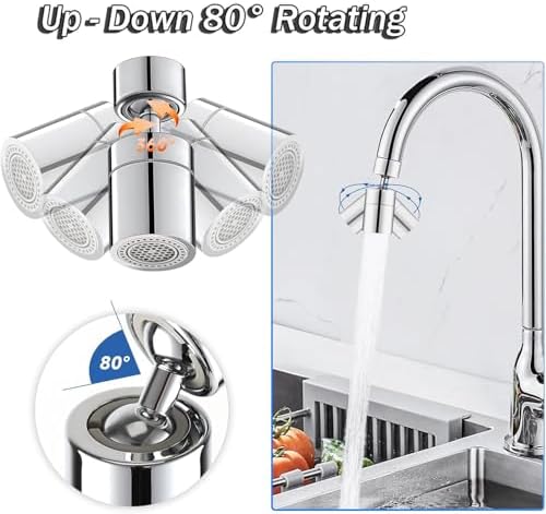 1080° Rotatable Kitchen & Bathroom Faucet