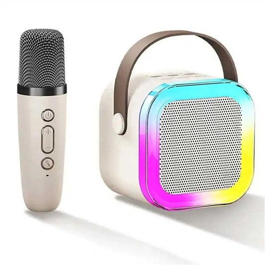 K12 Bluetooth Karaoke Speaker with Voice Changer Mic