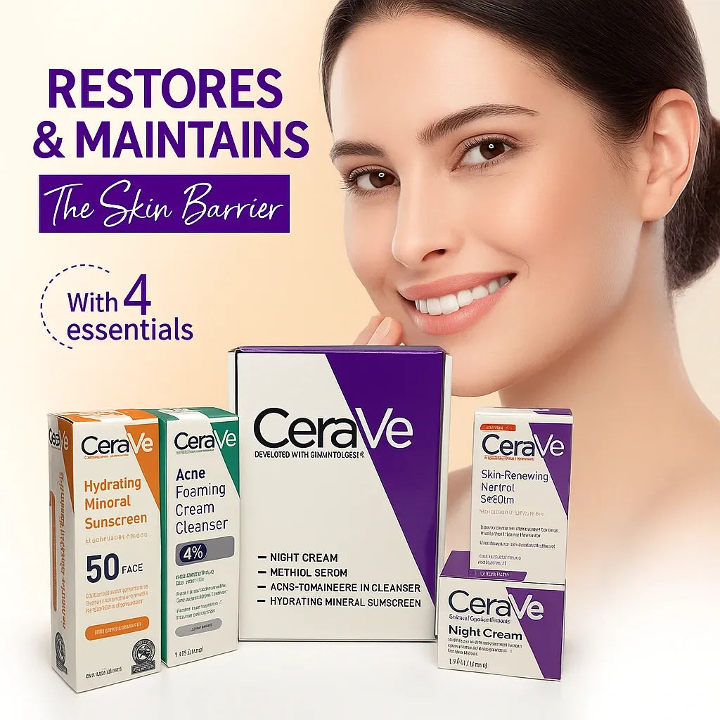 CeraVe 4-in-1 Skincare Bundle