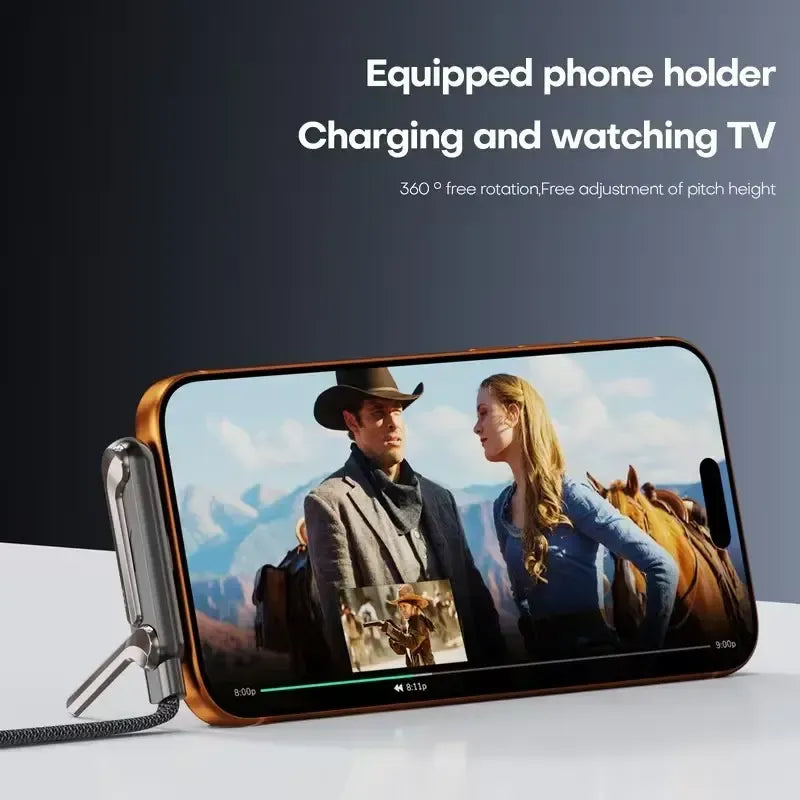 240 W (2in 1 type C fast charging cable + mobile stand)