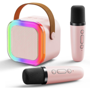 K12 Bluetooth Karaoke Speaker with Voice Changer Mic