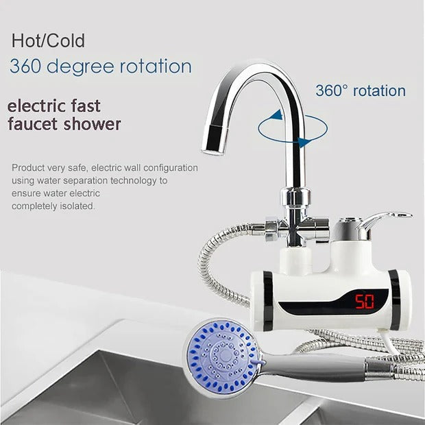 Electric Heating Water Faucet
