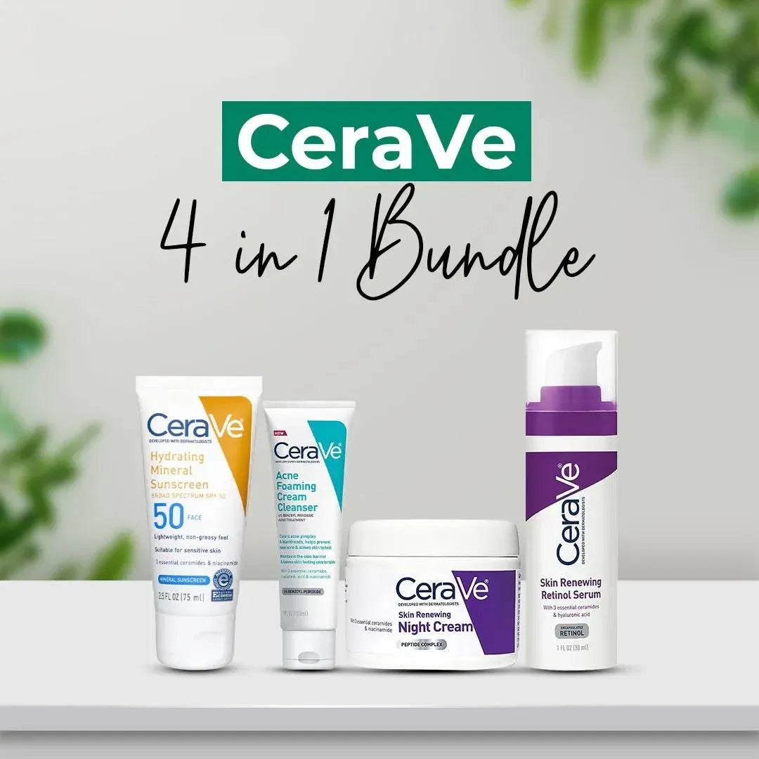 CeraVe 4-in-1 Skincare Bundle