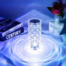 Crystal Table Lamp for Bedroom
