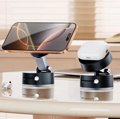 Magnetic Car Phone Holder Suction Mount Foldable 360° Adjustable