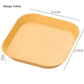 Vibrant Multicolor Plates - 1 Pc Plastic Dinnerware