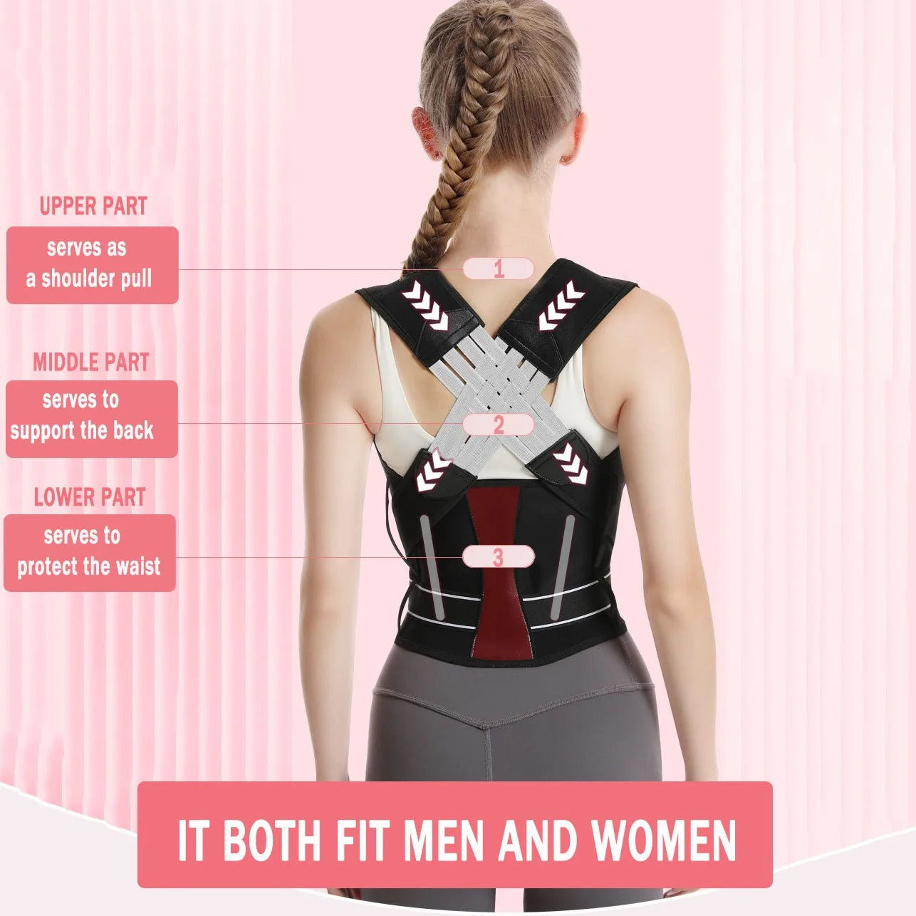 Shoulder and back posture correction